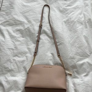 Pale Pink Cross Body Bag Michael Kors